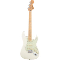 Fender Deluxe Roadhouse Strat - Olympic White with Maple Fingerboard - 0147302305