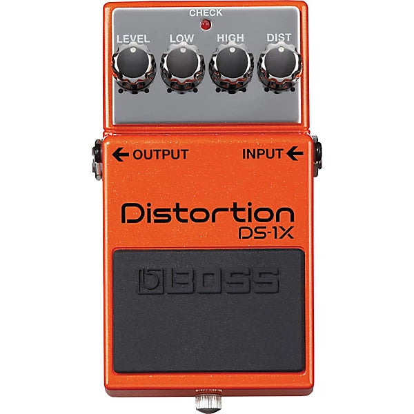 heaviest distortion pedal Boss Special Edition DS-1X Distortion Pedal