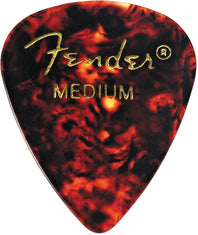 Fender Classic Celluloid Picks, 351 Shape - 12 Pack Medium