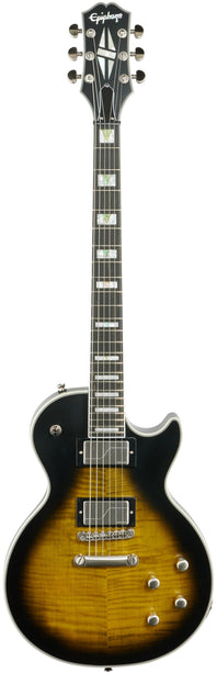 Epiphone Les Paul Prophecy Electric Guitar  Olive Tiger Aged Gloss - EILYLTABNH1