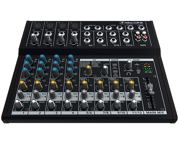 Mackie Mix12FX 12-channel Compact Mixer with Effects - 2044096-00