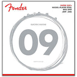 Fender 250L Super 250's Nickel-Plated Steel Electric Guitar Strings - .009-.042 Light