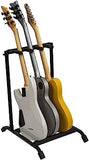 Rok-It Collapsible Folding Guitar Rack for 3 Acoustic or Electric Guitars - RI-GTR-RACK3