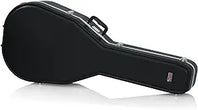 Gator Cases Deluxe ABS Molded Guitar Case for Acoustic Guitars; Fits Jumbo Sized Acoustic Guitars (GC-JUMBO)
