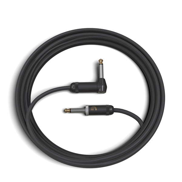 D'Addario American Stage Instrument Cable, Right Angle, 20 feet - PW-AMSGRA-20 (FREE SHIPPING)