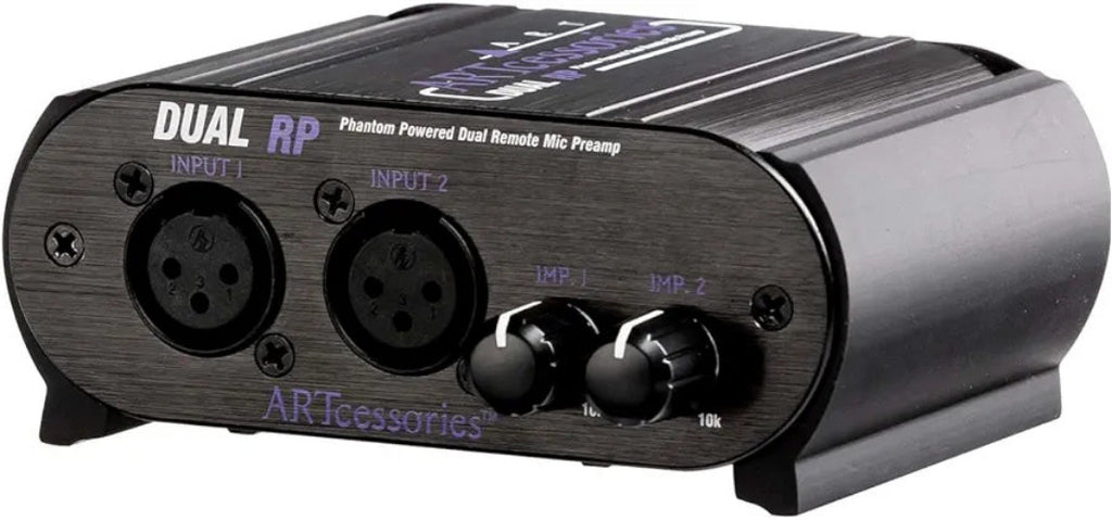Dual Remote ART DUAL RP Phantom Powered Dual Remote Mic Preamp