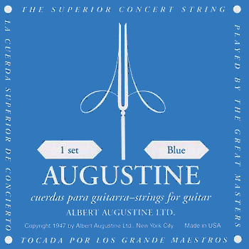 Augustine Blue Label High Tension Classical Guitar Strings   BLUE