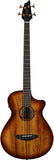 Breedlove ECO Pursuit Exotic S Concerto CE Acoustic-Electric Bass Guitar - Amber Myrtlewood  PSCO49BCEMYMY 850014868741