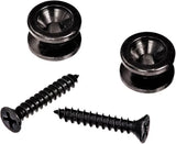 D'Addario Brass End Pins - Black - PWEP102