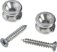 D'Addario Brass End Pins - Chrome  PWEP202