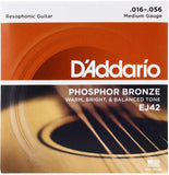 D'Addario EJ42 Resophonic Guitar Strings 16-56