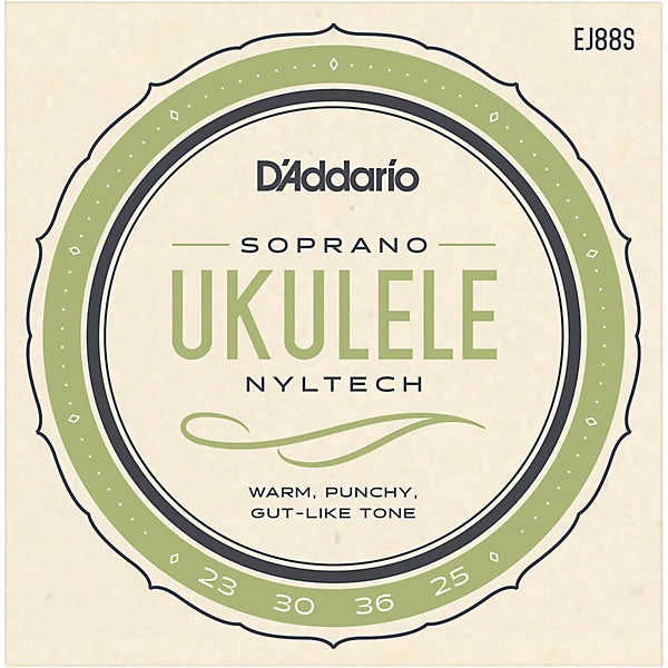 D'Addario EJ88S Nyltech Ukulele Strings Soprano