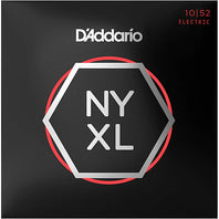 D'Addario NYXL1052 Nickel Wound Electric Strings - .010-.052 Light Top/Heavy Bottom