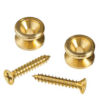 D'Addario Brass End Pins - Brass (Pair) - PWEP302