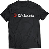 D'addario DF86M Black T-Shirt Medium