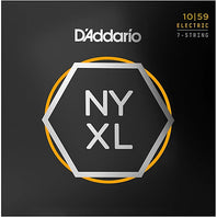 D'Addario NYXL1059 Nickel Wound 7-String Electric Guitar Strings, Regular Light, 10-59