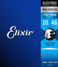 Elixir 12100 Polyweb Coated Electric Guitar Strings Medium 11-49