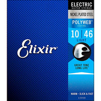 Elixir Strings 12050 Polyweb Electric Guitar Strings - .010-.046 Light
