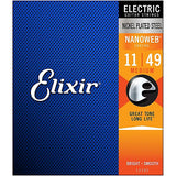 Elixir Strings 12102 Nanoweb Electric Guitar Strings - .011-.049 Medium