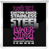 Ernie Ball 2245 Stainless Steel Power Slinky guitar strings