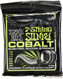 Ernie Ball Cobalt Slinky Electric Guitar Strings 2728 7-String 10-56