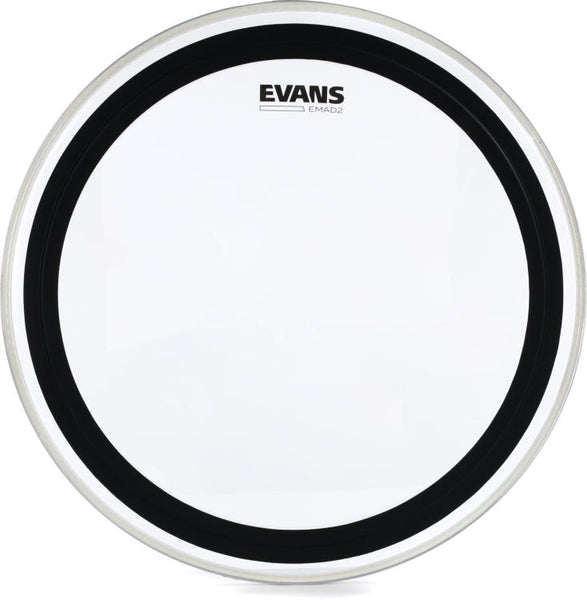 Evans EMAD2 Clear Bass Batter Head - 22 inch  BD22EMAD2