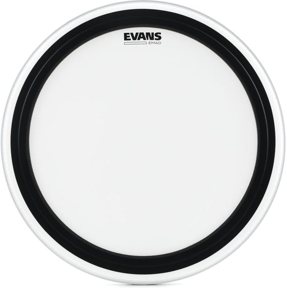 Evans EMAD Coated White Bass Drum Head, 22 Inch  BD22EMADCW