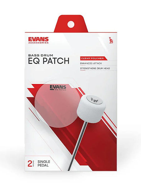 pedal patch Evans EQ Single Pedal Patch, Clear Plastic
