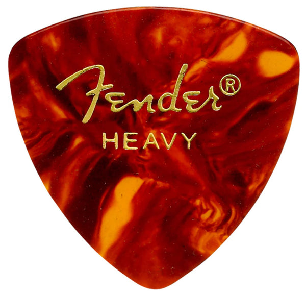 Fender Heavy Shell 346 Celluloid Guitar Picks, 12 pack