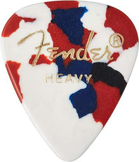 Fender guitar pick (Confetti Heavy) 351