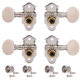 Grover 9NW Nickle-White Sta-Tite Ukulele Machine Heads