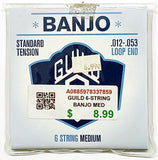 Guild 12-53 6-String Banjo Strings 3501600405