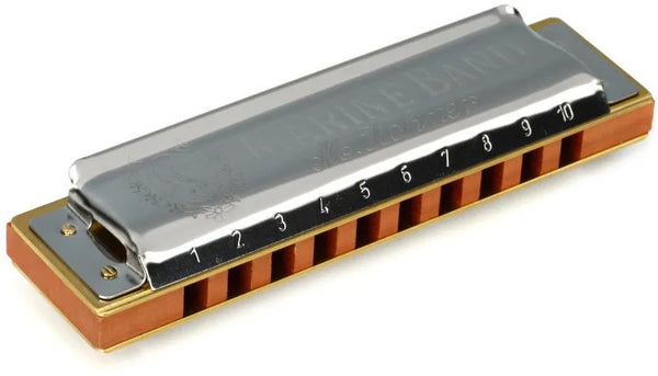 Hohner G Harmonic Minor Marine Band Harmonica (FREE SHIPPING)