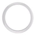 Holz Snapperz SN-5WT Bass Drum Mic Hole Kick Port O-Ring - 5" WHITE