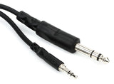 Hosa CMS-103 Stereo Interconnect Cable  3.5mm TRS Male to 1/4-inch TRS Male - 3 foot