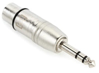 Hosa GXP-143 XLR Female to 1-4 inch TRS Male Adapter