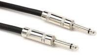 Hosa SKZ-675 Speaker Cable - Hosa 1/4-inch TS to Same - 75 foot - Black Zip 728736018181