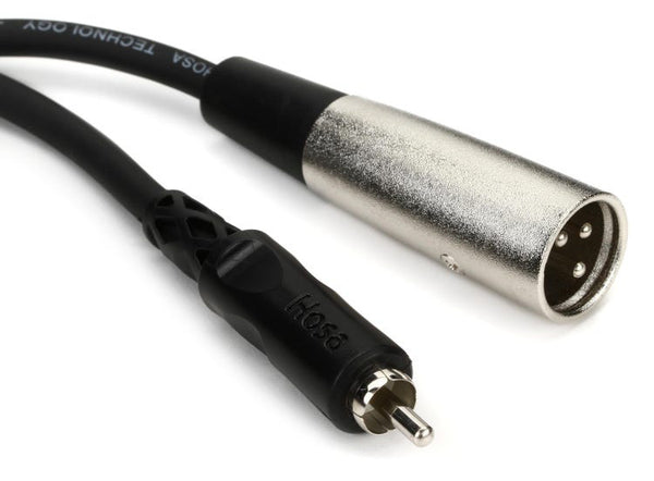 Hosa XRM-105 Unbalanced Interconnect  RCA to XLR3M 5 ft