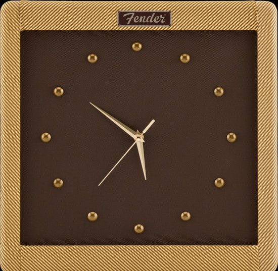 Fender Tweed Clock 9170000007 (FREE SHIPPING)