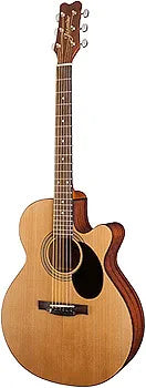 JASMINE S-34C Grand Orchestra Acoustic Guitar Cutaway (Natural) - S34C