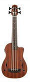 Kala Journeyman Acoustic Electric U-BASS with F- Holes & Round Wounds