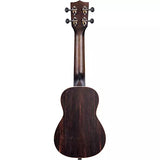 Kala KA-EBY-S Soprano Ukulele - Striped Ebony