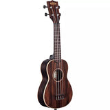 Kala KA-EBY-S Soprano Ukulele - Striped Ebony