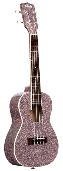 Kala Pink Champagne Sparkle Concert Ukulele