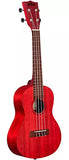 Kala Red Stained Meranti Concert Ukulele
