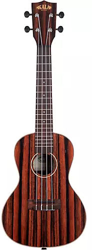 Kala Striped Ebony Concert Ukulele KAEBYC2006