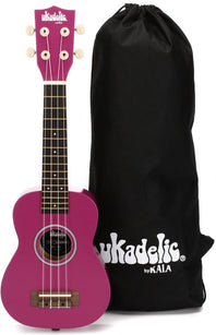 Kala Ukadelic Soprano Ukulele - Dragon Fruit