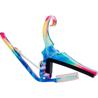 Kyser 6 String Quick Change Acoustic Guitar Capo KG6TDA Tie Dye  KGTDA