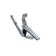 Kyser Quick-Change Guitar Capo for 6-string acoustic guitars, Silver, KG6SA