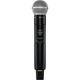 Shure SLXD24/SM58 Digital Wireless Handheld Microphone System - H55 Band - SLXD24/SM58-H55